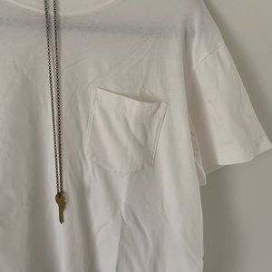 MADEWELL pocket white T-Shirt